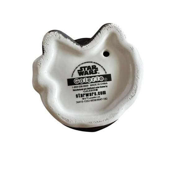 Star Wars Darth Vader Black Ceramic Goblet Cup Coffee Mug Red Cape By Galerie - Picture 4 of 4